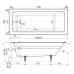 Ванна чугунная 1800*800 Wotte Line Plus 180х80